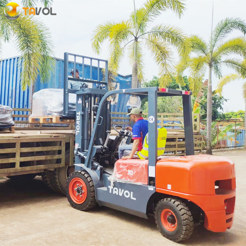 High Quality New 5 6 7 8.5 10 Ton Counterbalance Diesel Forklift for Factory Wholesale Price