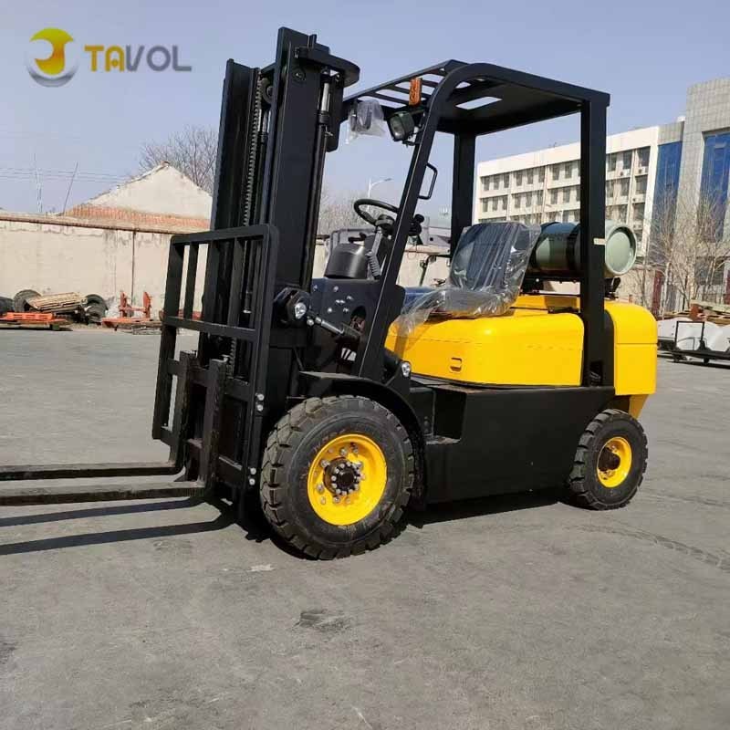 TAVOL Forklift rotator attachment push pull clamp pusher for diesel/electric/LPG forklifts in material handling