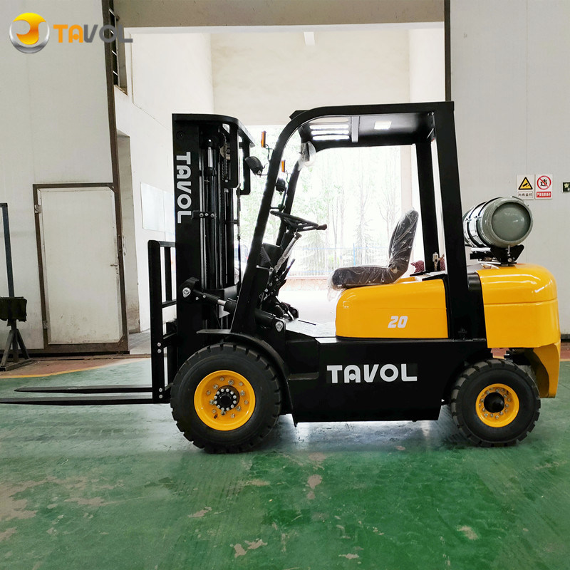 TAVOL Forklift rotator attachment push pull clamp pusher for diesel/electric/LPG forklifts in material handling