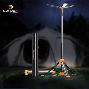 Telescopic Led Camping Lights 10000 Lumens Camp Light for Camping Tripod LED Work Light with Collapsible stand