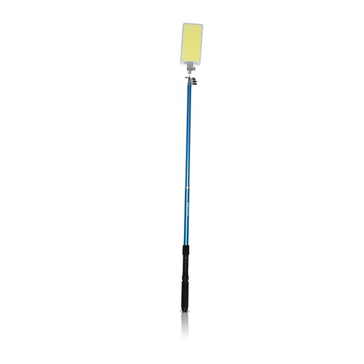 Outdoor Road Trip Picnic BBQ Lighting DC 12 Volts Telescopic Rod Led Portable Camping Lights Fishing Pole Lantern