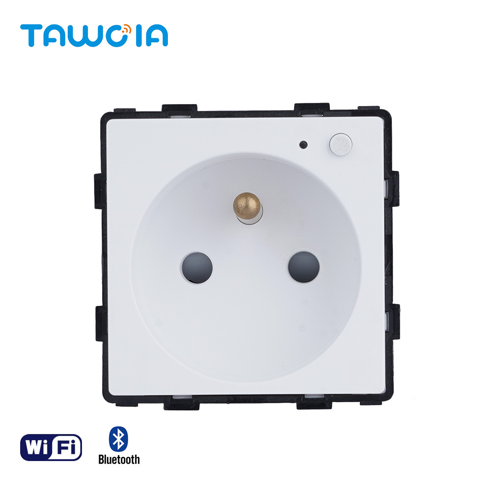 TAWOIA European Smart Wi-fi Electronic Module Relay Parts Smart Socket Accessory Type E French Socket with Power Metering