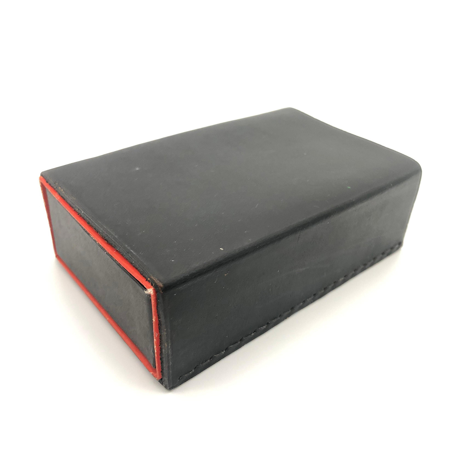 Portable Waterproof In Stock Ready To Ship Leather Match Case Bulk Quantity Hot Selling Durable Leather Match Sticks Box