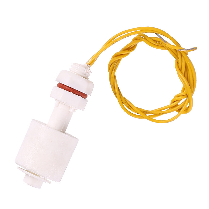 PP Liquid Water Level Sensor Horizontal Float Switch Down low pressure float switch Tank Pool Water Level Sensor 40cm wire