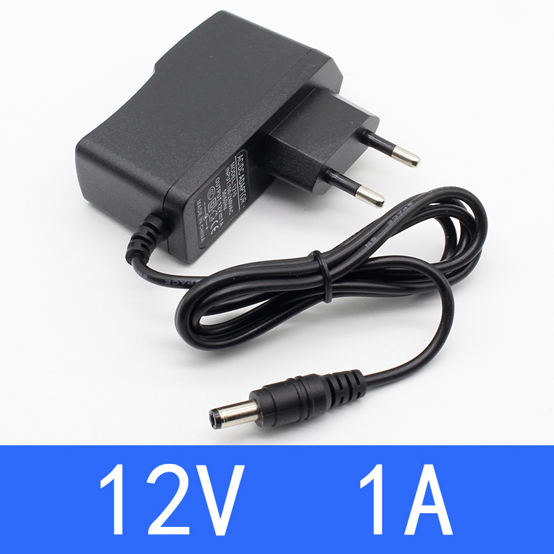 100-240V AC to DC Power Adapter Supply Charger Switching, ac dc adapter 12V eu plug power adapter 12v 1a