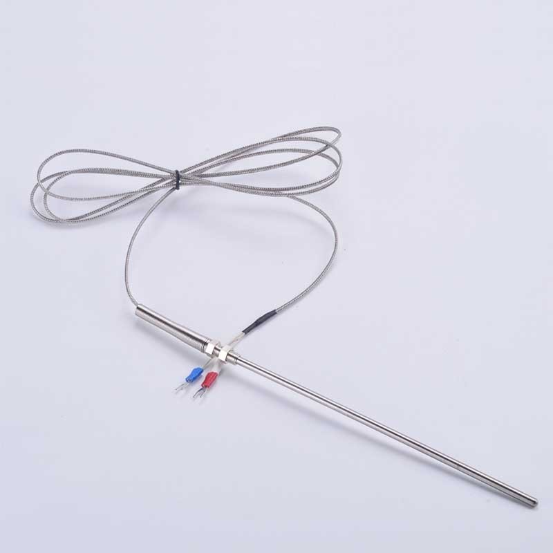 K type Thermocouple Stainless Steel probe Thermocouple 100mm 200mm 2m Cable Wire Length,Thermocouple 0~400C Temperature Sensor