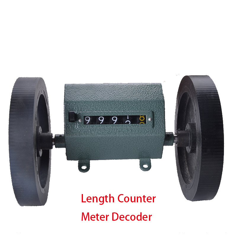 Z96-F Wheel type Mechanical Meter Counter Coder Roller Counter Length Counter 1-9999.9M