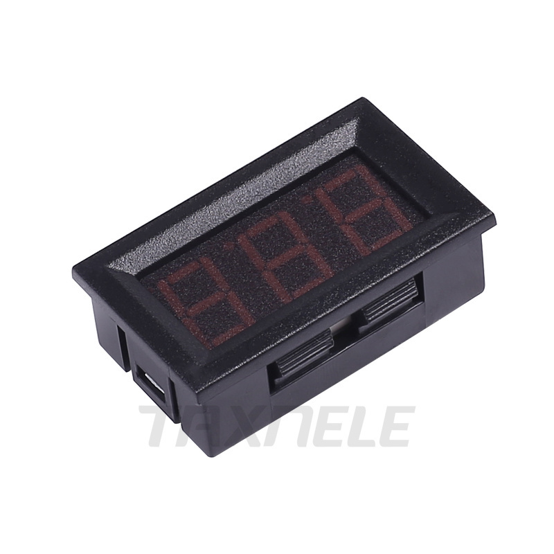 DC 4.5V-30V DC 4.5V-20V 0.56 inch AC 30-500V 2 Wire Digital Voltmeter LED Display Panel Auto Voltage Meter Volt Gauge Car meter