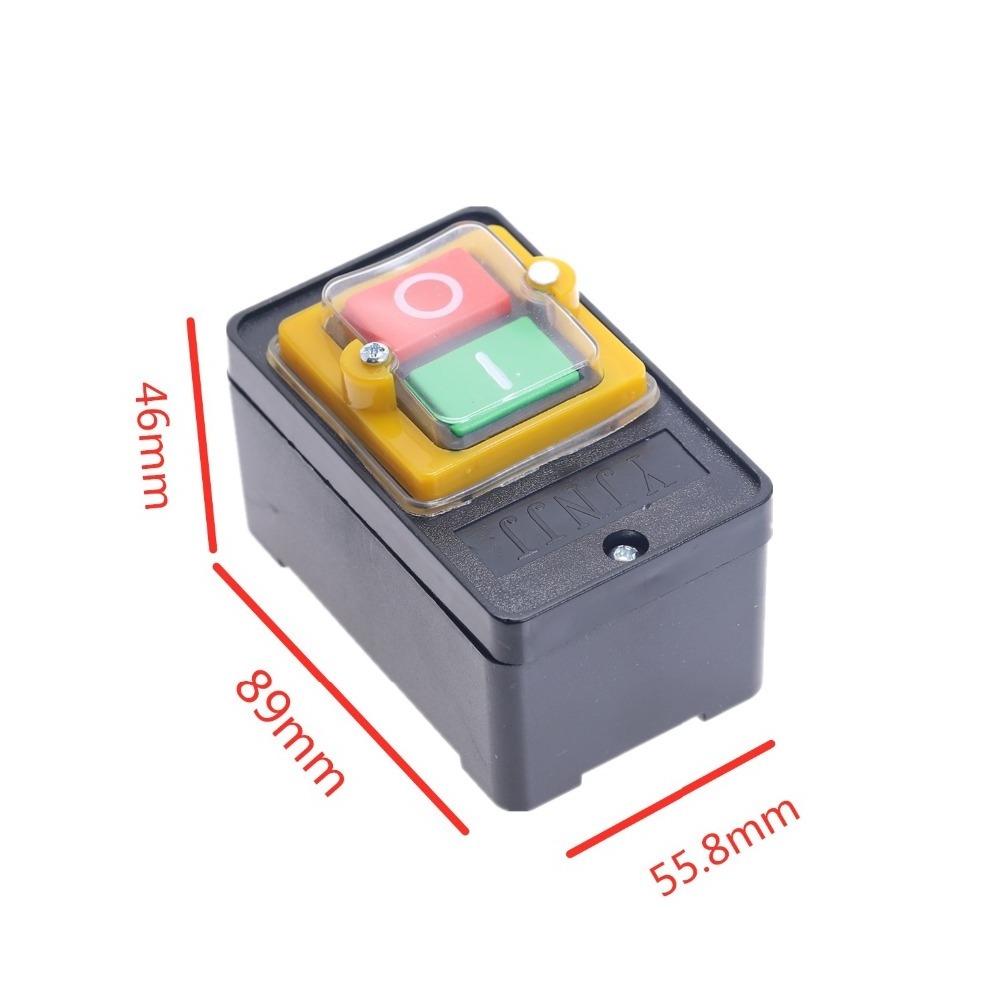 kao-10kh Waterproof Push Button Switch 10A 380VAC crane control button switch , ON/OFF  Push button Switch