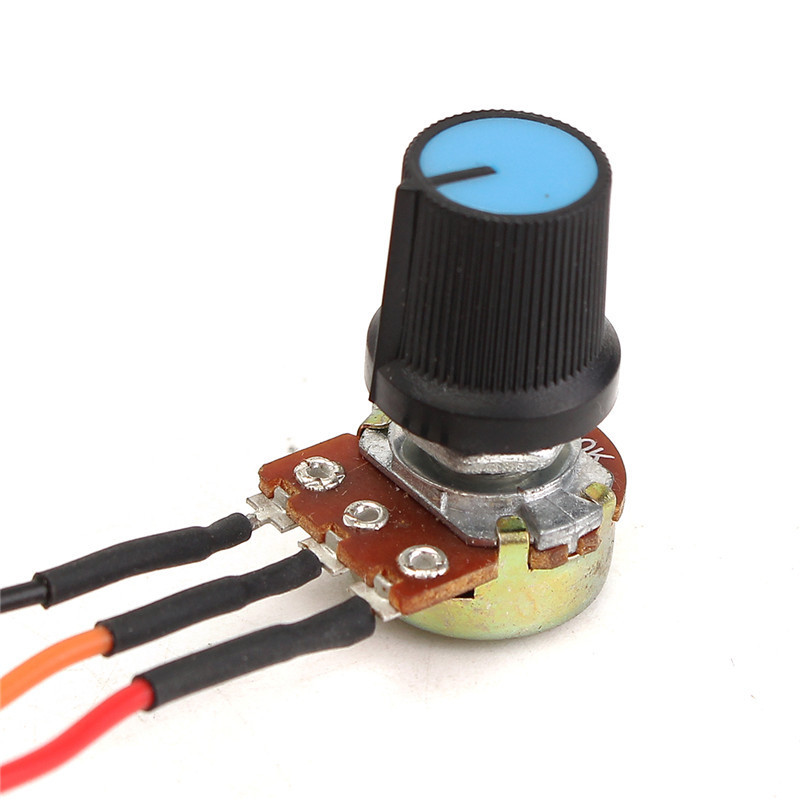 12V 24V 20A Max PWM DC Motor Stepless Variable Speed Controller 25kHz Switch, Stepless Variable Speed Controller