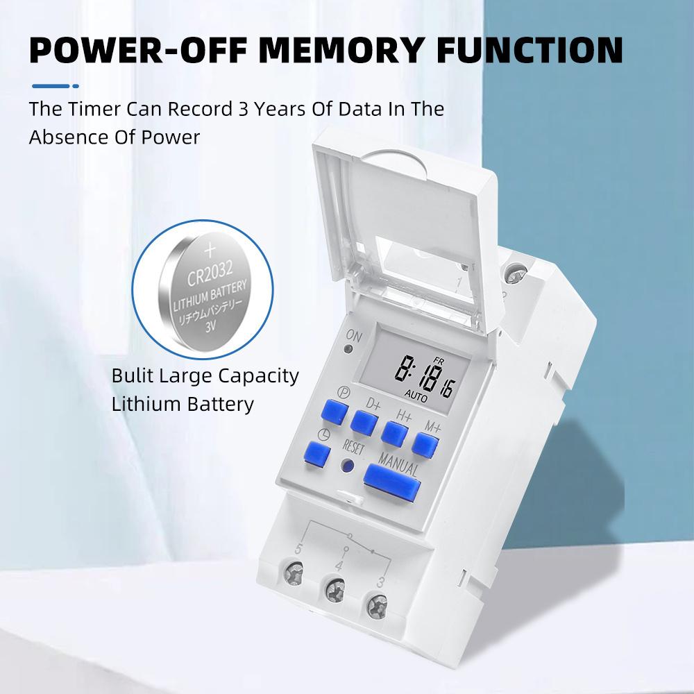 Digital Timer Switch THC-15A programmable Analogue Timer Switch Staircase Time Switch 12v 220v