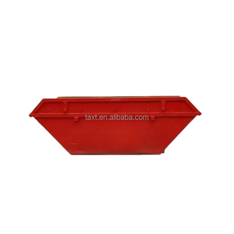 Australia Standard Roll-on Roll-off Hook Lift Skip Bins Industrial Recycling Waste Garbage Containers for Manufacturing Plants