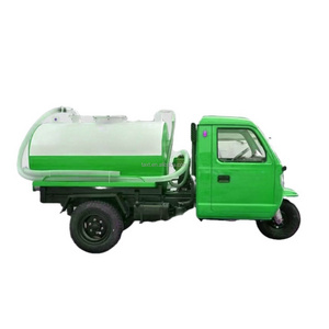 Sewage suction truck Three-wheel fecal suction truck Diesel fecal suction truck