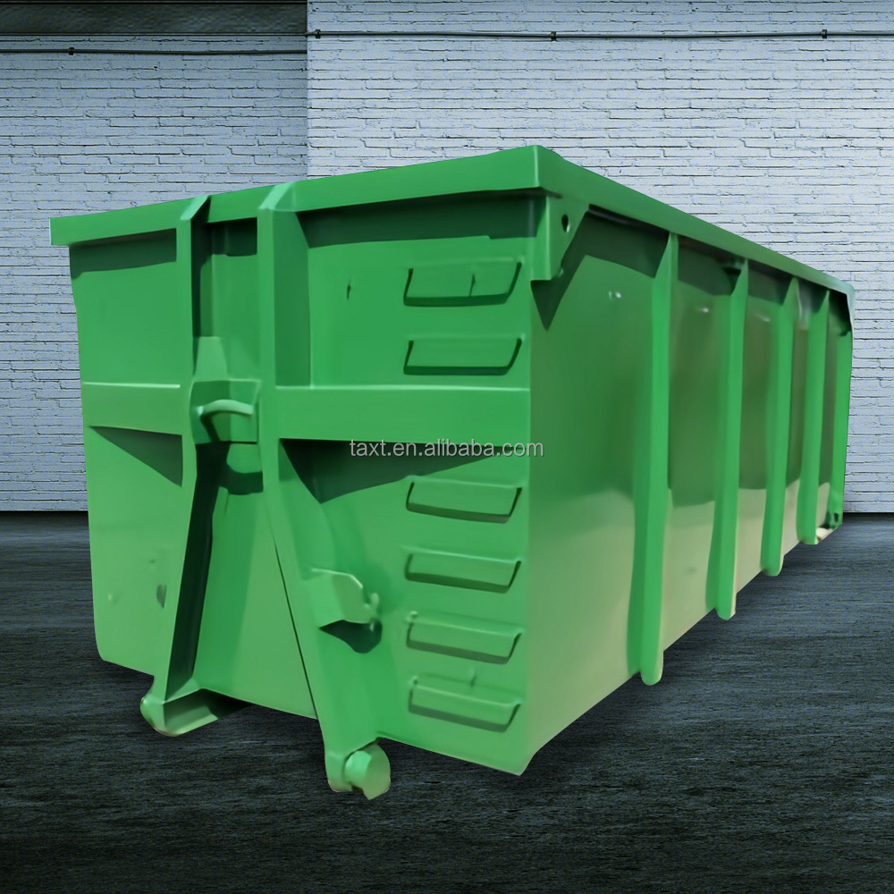 Construction Works Spare Parts Roll off Dumpster Container Roro Bin for Waste Treatment Machinery