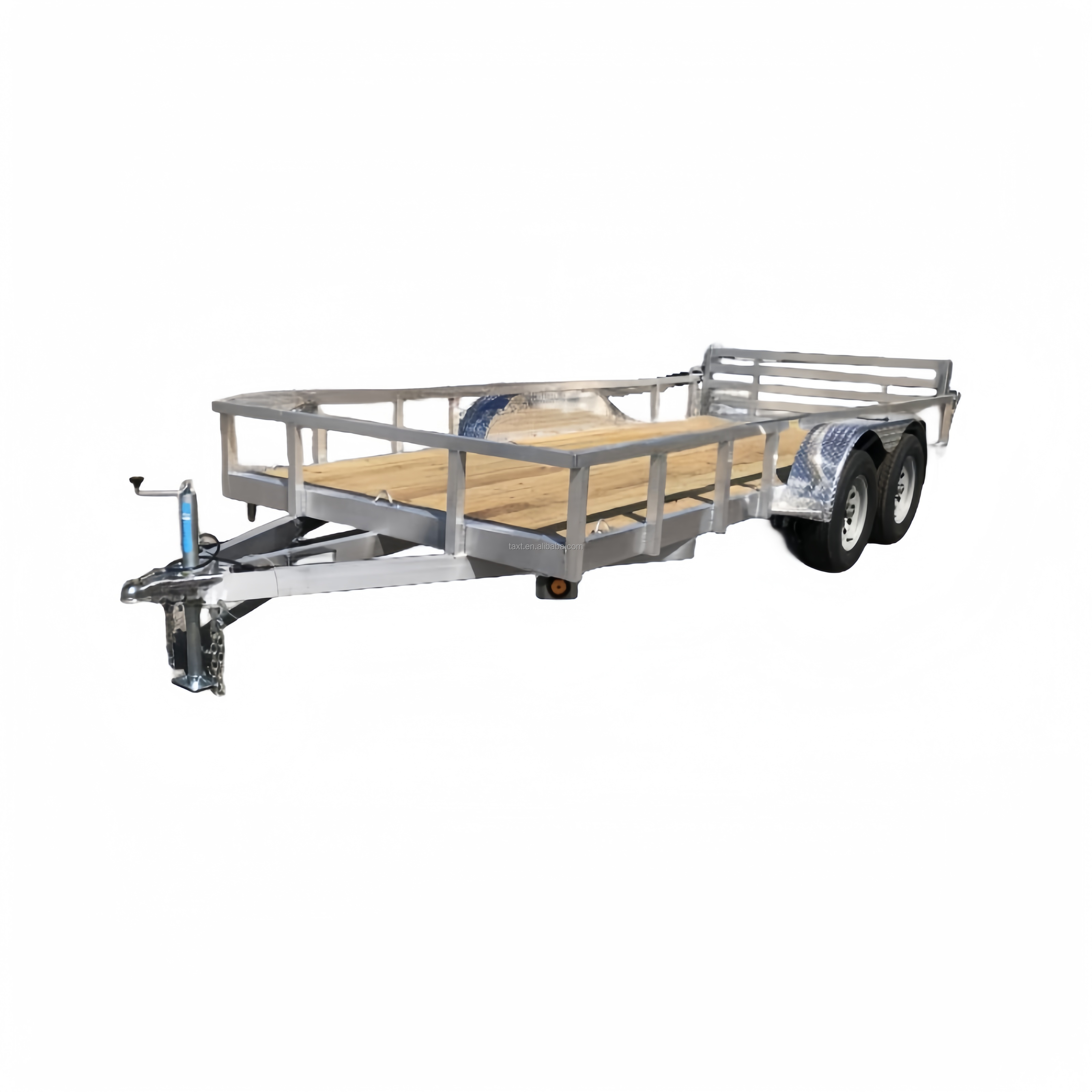 New Galvanised Tandem Utility Trailer with Tipping Feature Approved for Unit Trailers in Manufacturing Plants and Farms