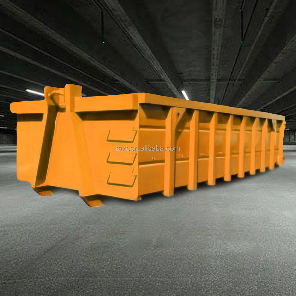 Construction Works Spare Parts Roll off Dumpster Container Roro Bin for Waste Treatment Machinery