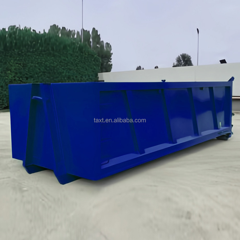 Construction Works Spare Parts Roll off Dumpster Container Roro Bin for Waste Treatment Machinery