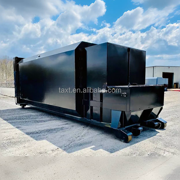 Heavy Duty Steel Outdoor Waste Recycling Garbage Compactor Self-Contained Compactors for Retail & Farm Industries