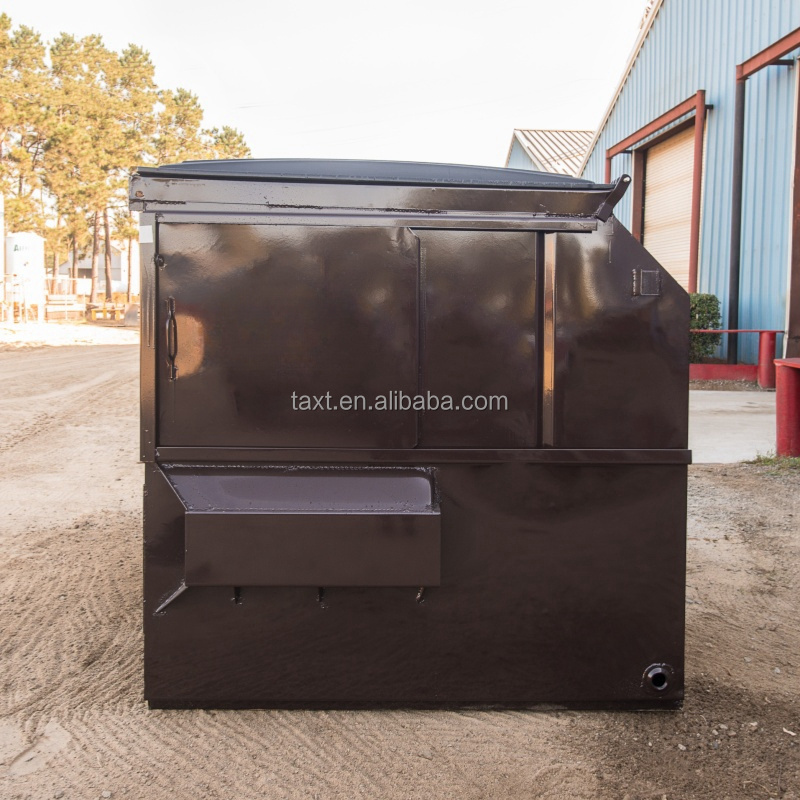 Australia Standard Customized skip bin large metal garbage bin waste recycling hook lift bin roll off dumpsters