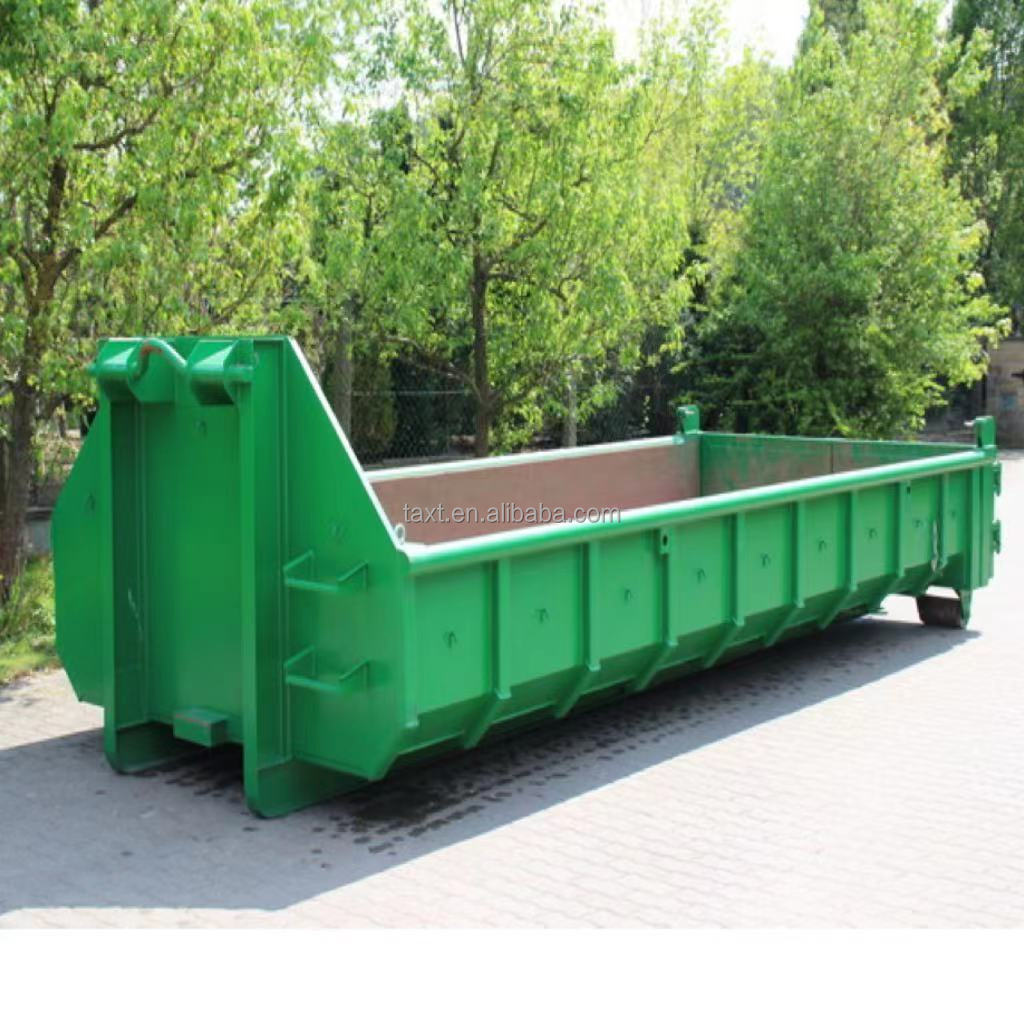 High Quality Metal Container Spray Paint Flat Pack Bin Skip Bin Dumpster for Solid Waste Waste Treatment Machinery