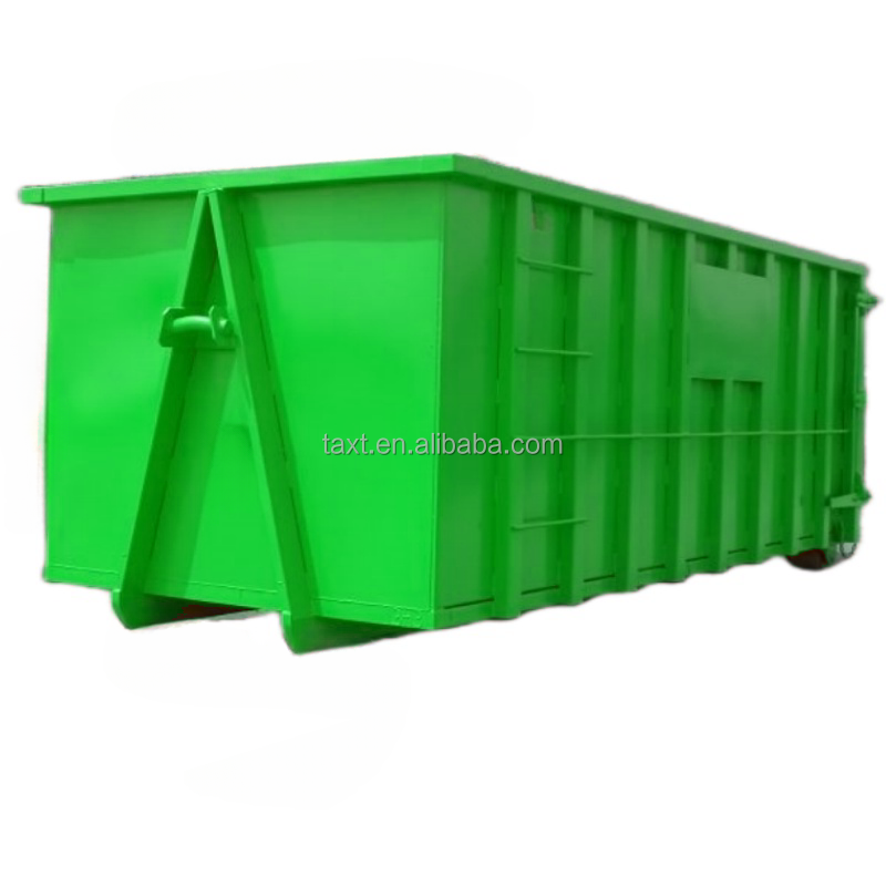 Construction Works Spare Parts Roll off Dumpster Container Roro Bin for Waste Treatment Machinery