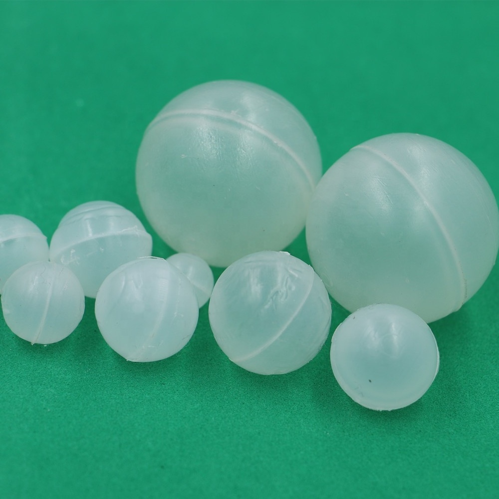 Wholesale PP polypropylenene floating balls Hollow plastic sphere from 5mm to 100mm