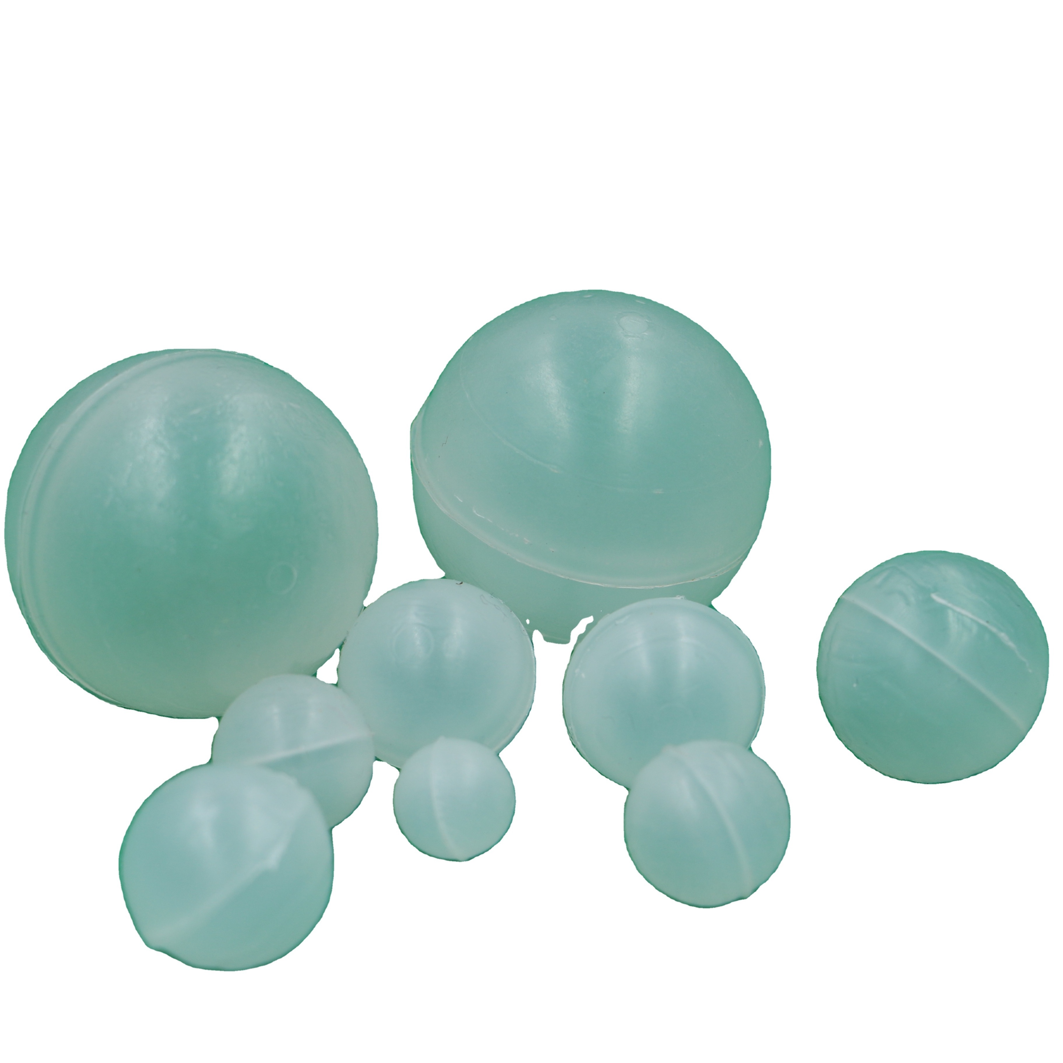 Wholesale PP polypropylenene floating balls Hollow plastic sphere from 5mm to 100mm