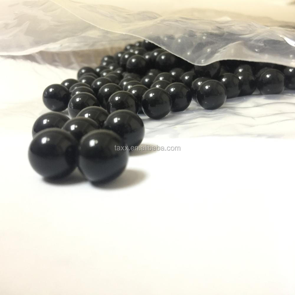 Black clear Soda Lime glass balls low-cost control valves