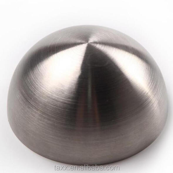 Decoration 100mm 250mm stainless steel half round Ball hemisphere