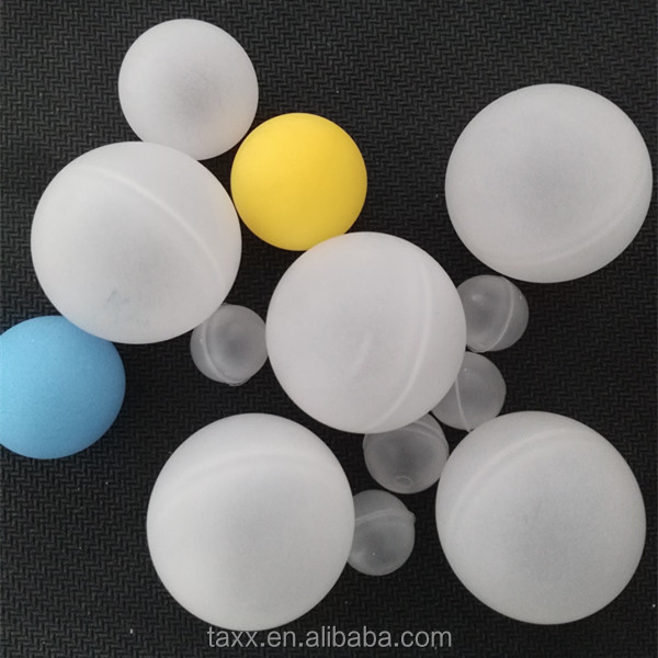 High polished 10mm 25mm 25.4mm hollow Plastic PP ball for cosmetic