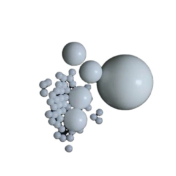 Manufacture supplier hard solid pom ball 7mm 7.2mm 7.3mm 7.4mm 7.5mm white plastic pom balls for bb toys