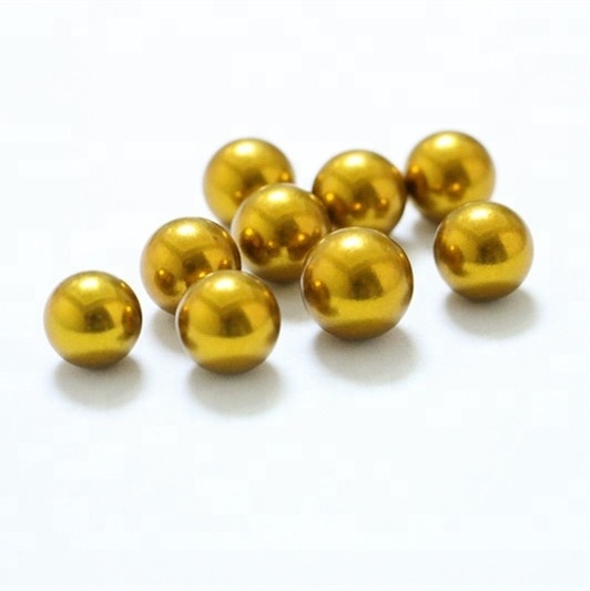 H62 H65 1/8 3.175 mm solid brass ball spheres