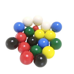 China suppliers 6.35mm 1/4 inch solid carbon steel balls 950pcs/kg with Custom color sizes for toys