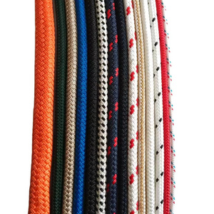 High Quality customized Eco-friendly  Woven Braided Double Braided Polyester /Nylon Rope For Marine