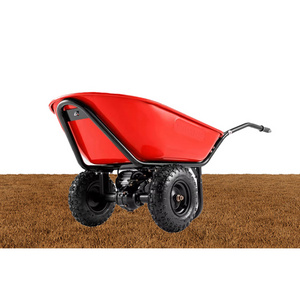 Industrial Electric Wheelbarrow for Construction Sites & Gardens Hand Trolley Compact Electric Dumper