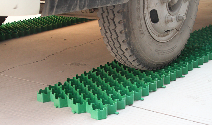 HDPE plastic porous grass grid paving grass lawn grids Plastic Paver Grid for Parking lot floor