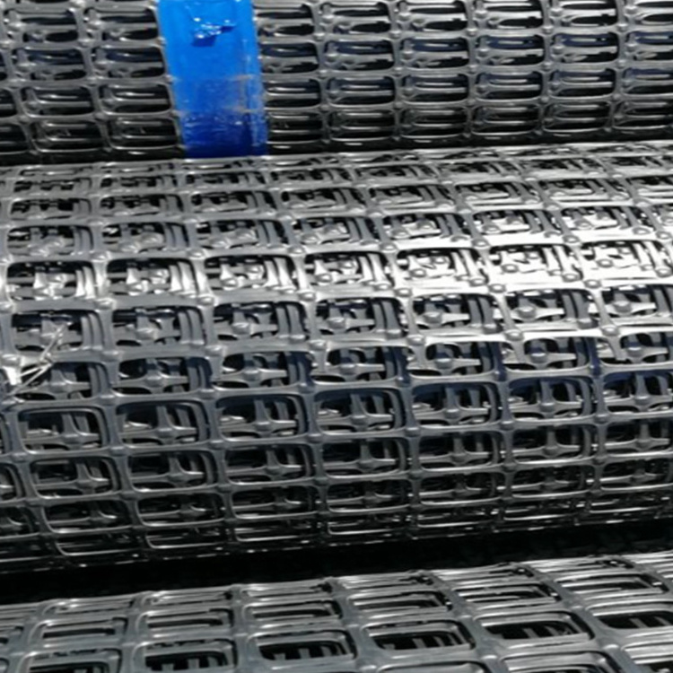 Plastic Road Geo Grids PP Biaxial Geogrid 30kn 40Kn For Road Geogrid