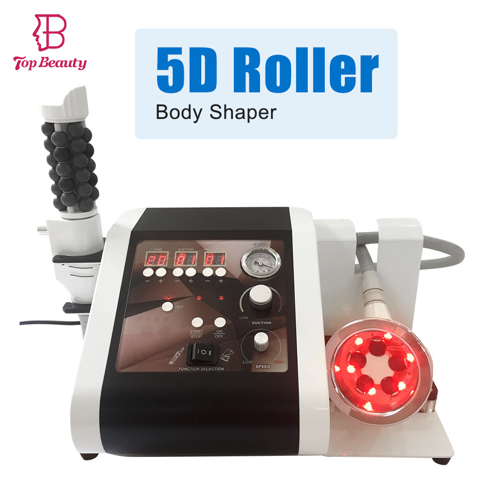 5D Roller Vacuum Roller Cellulite Removal R-sleek Massage Lymphatic Drainage Machine