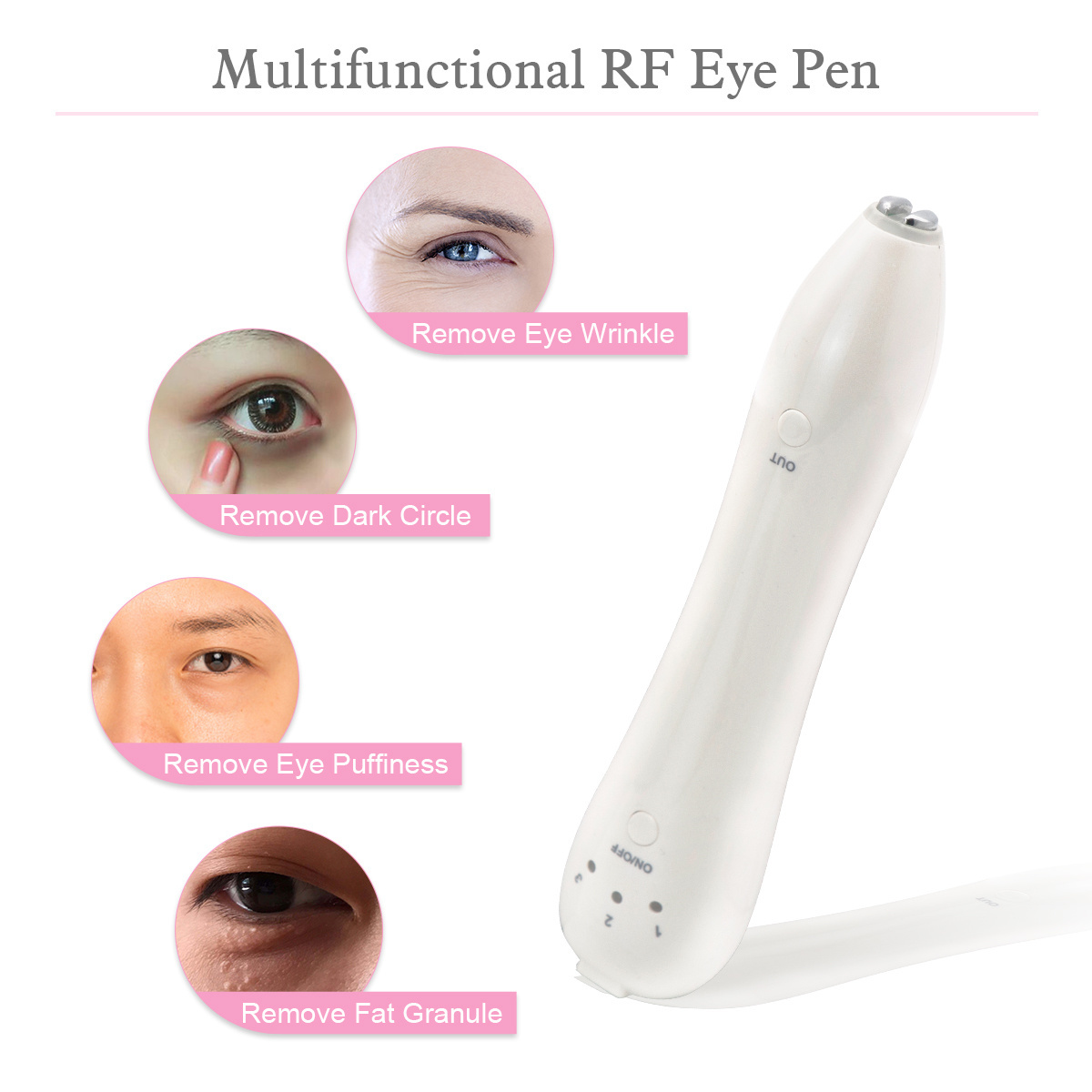 Beauty Heat Eye Care portable ems rf eye massage beauty device