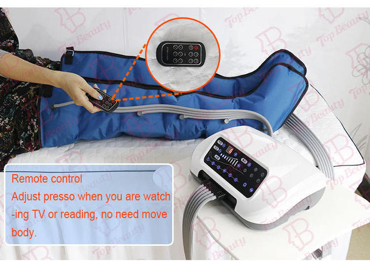 portable pressotherapy weight lose beauty equipment for lymphatic drainage