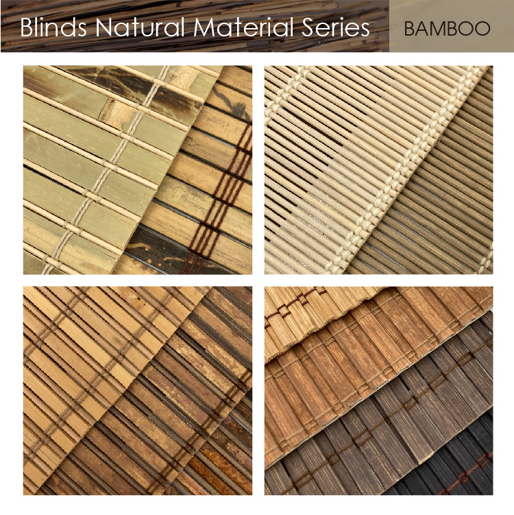 Natural Wood Bamboo Blinds