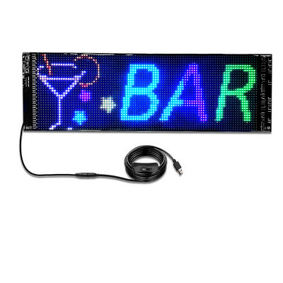 Programmable LED Flexible Display LED Matrix Pixel Panel Car Rear Window LED Screen Moving message board Display led car sign