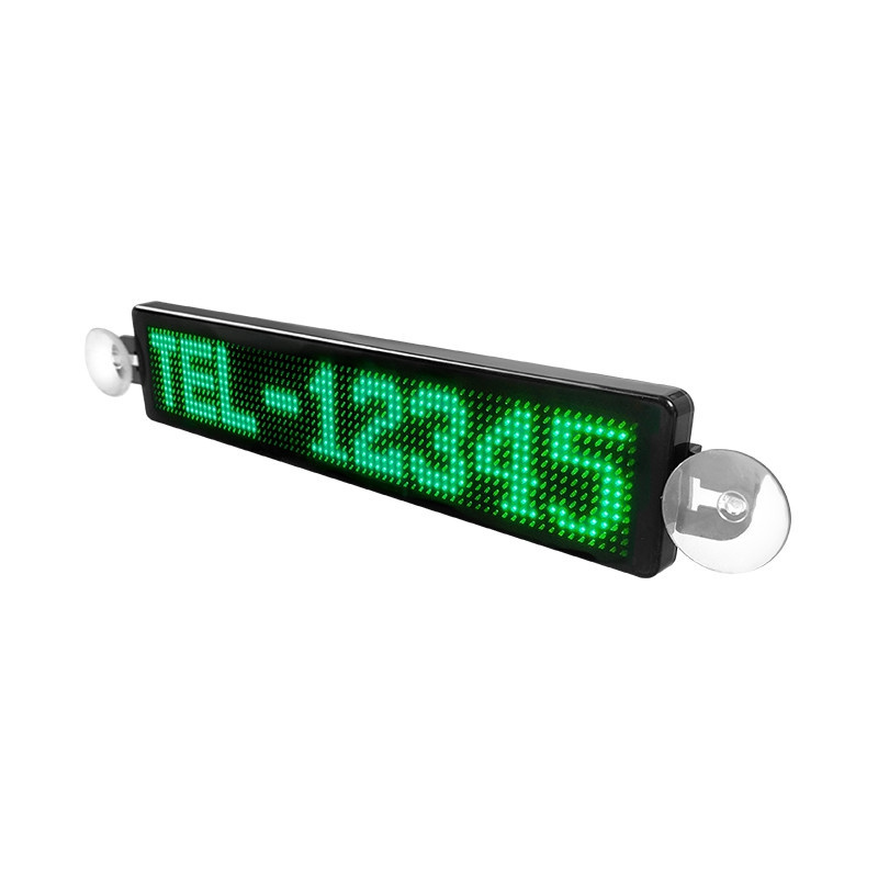 Scrolling LED Signs Perfect blue red green bright Taxi LED Sign Board Low Price Digital Advertising LED car display Signage