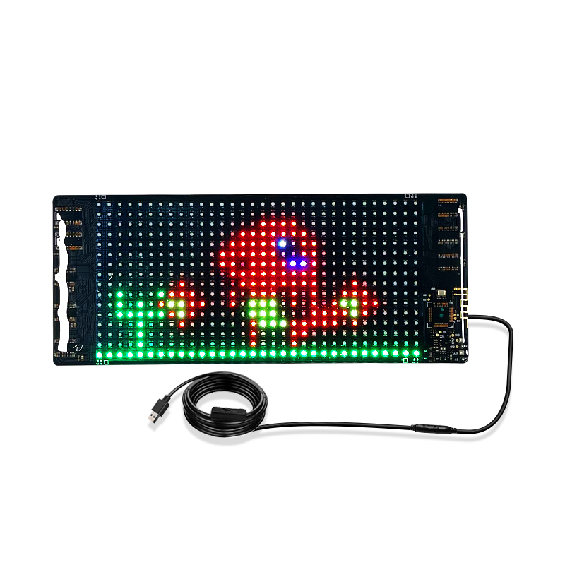 Advertising Scrolling Programmable LED Car Sign Board Waterproof Material Flexible LED Display For Car Shop Bar APP Edit Sign