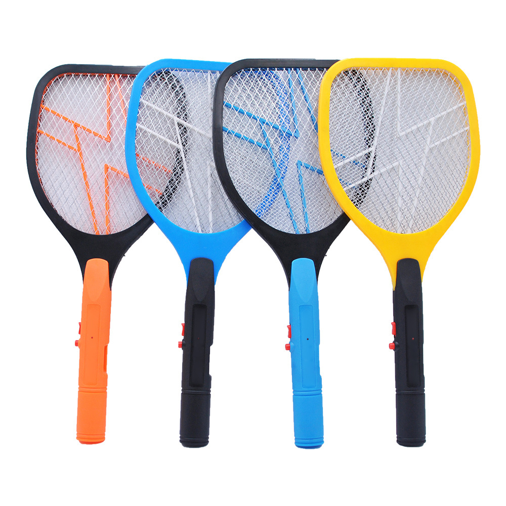 KC fly swatter battery mosquito killer racket bug zapper dual-switch mosquito bat fly swatter