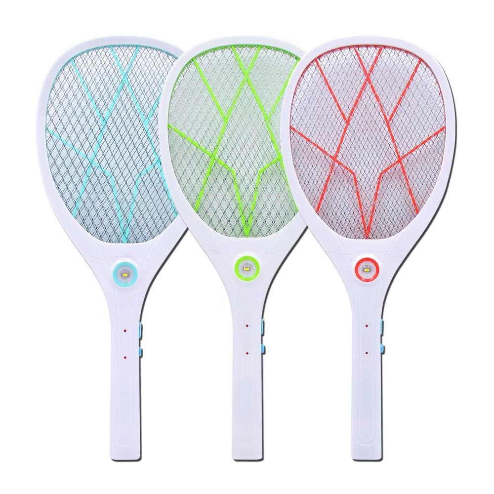 rechargeable mosquito racket fly swatter anti electronic mosquito killer swatter