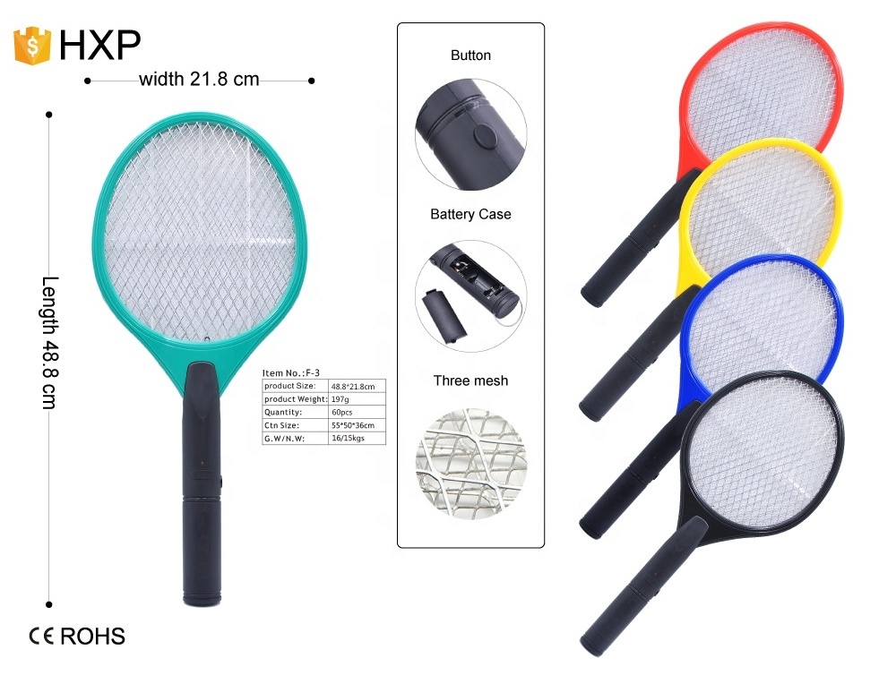 hot selling Electronic mosquito swatter, electronic mosquito racket, battery electric mosquito swatter