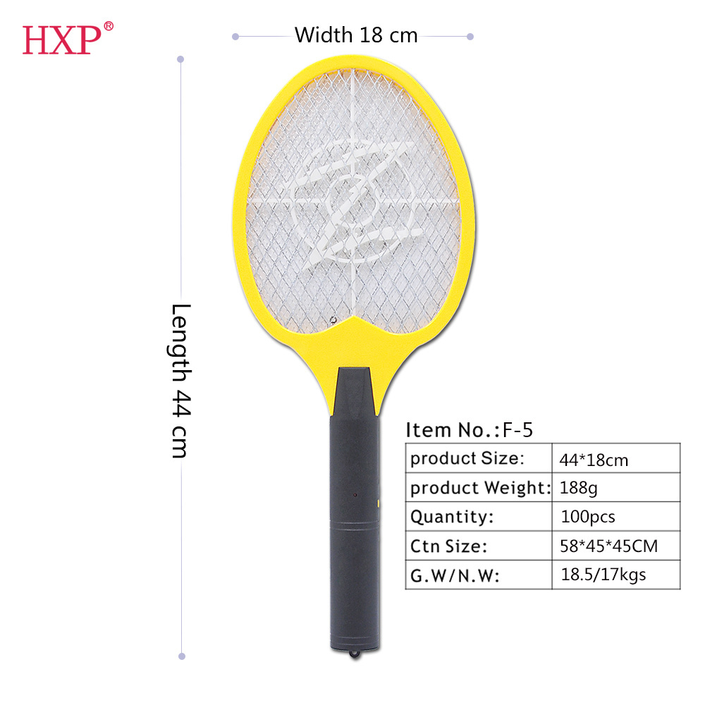 HXP new electric mosquito swatter /insect racket/bug zapper killer AA battery