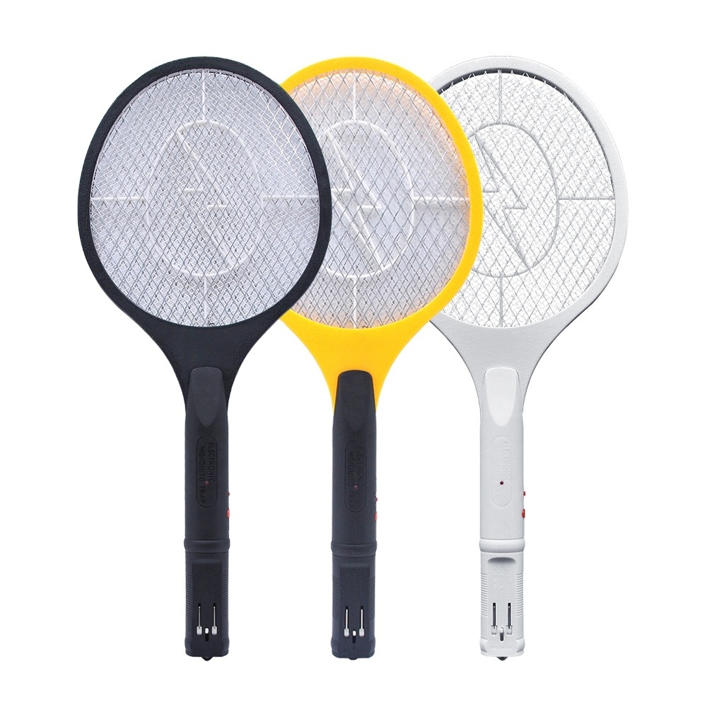 Rechargeable mosquito racket electric fly swatter for pest control Brazil inmetro Raqueta de mosquito electrico