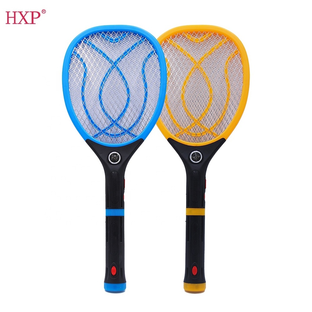 2 in 1 recharge electric mosquito fly swatter killer bat with  torch